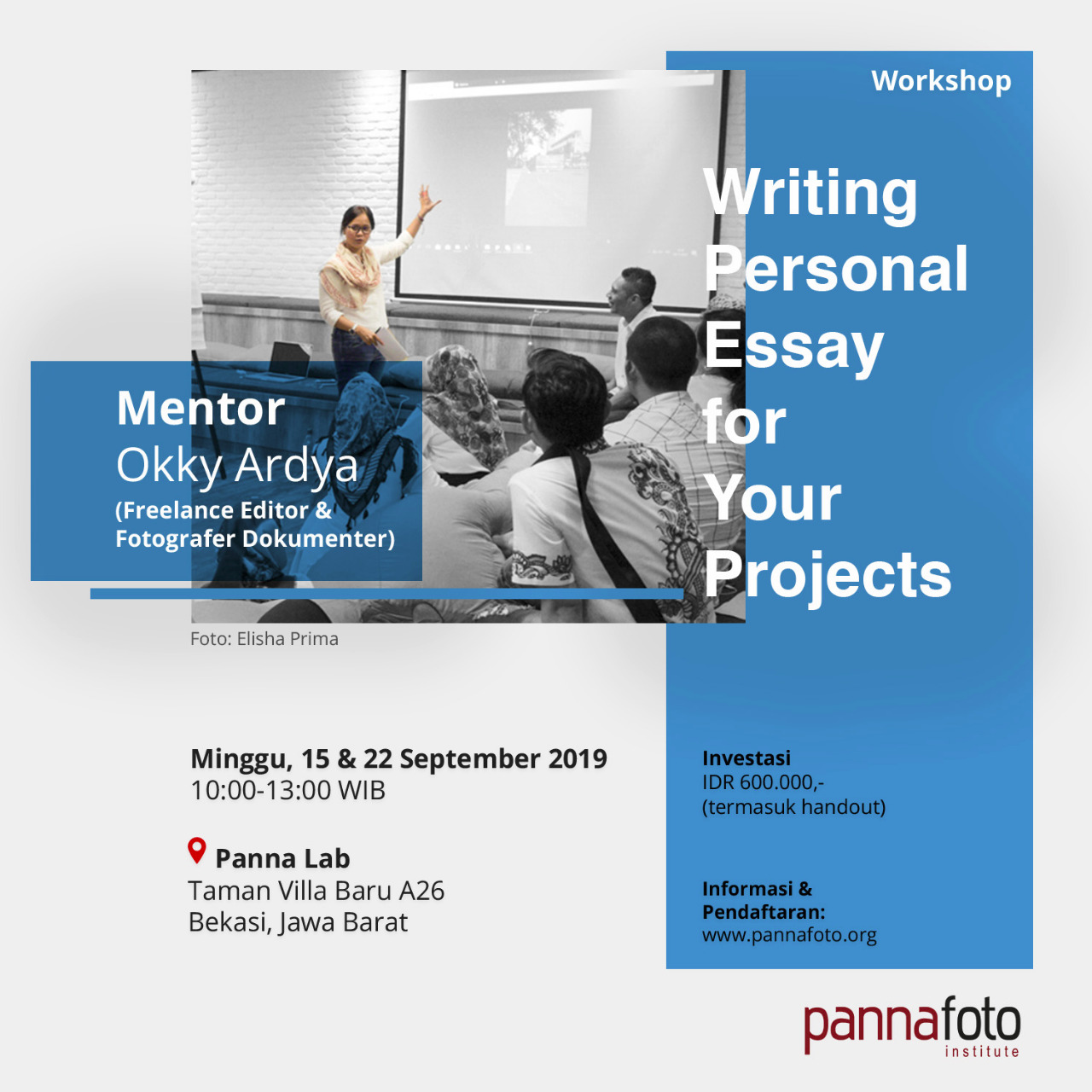 personal essay writing workshop