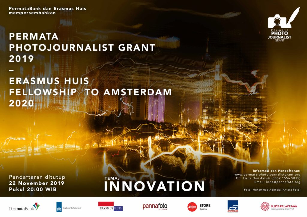 Permata PhotoJournalist Grant 2019 - Erasmus Huis Fellowship to Amsterdam 2020