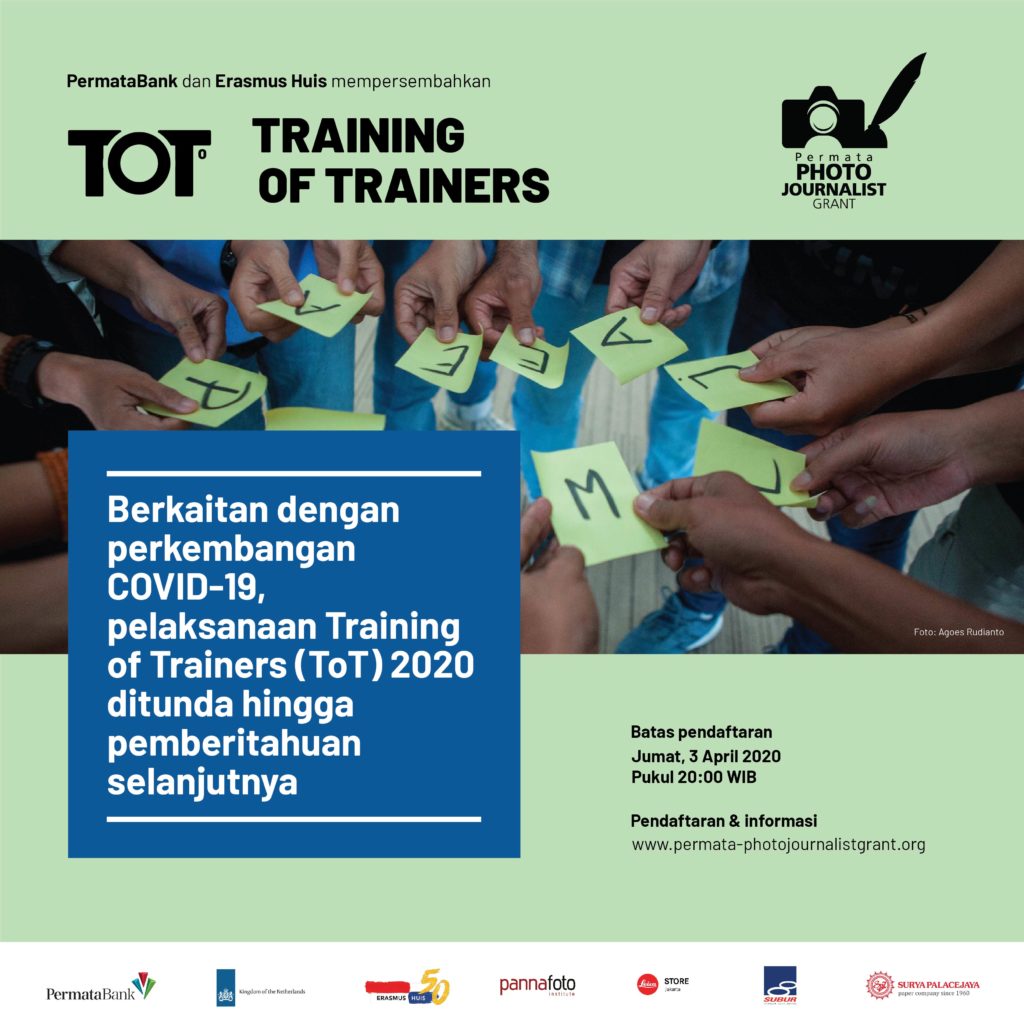 Pelaksanaan Training of Trainers (ToT) 2020 Ditunda