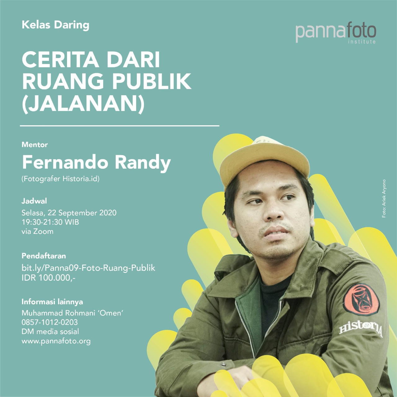 Kelas Daring: Cerita Dari Ruang Publik (Jalanan) - PannaFoto Institute